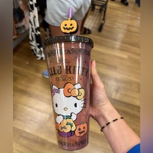 Hello kitty Halloween tumbler